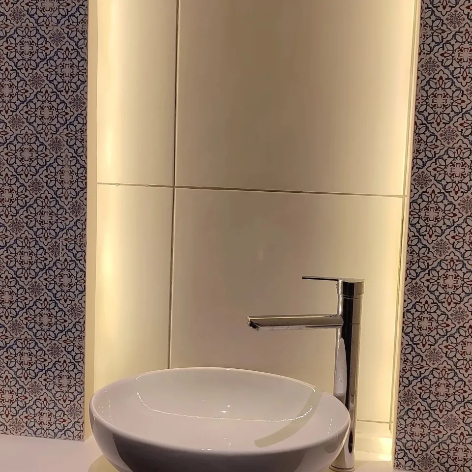 Lavabo tesisatı ve batarya montajı